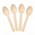 Disposable Wooden Spoons 160mm – Pack of 100