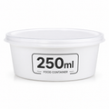 250ml Round Food Containers