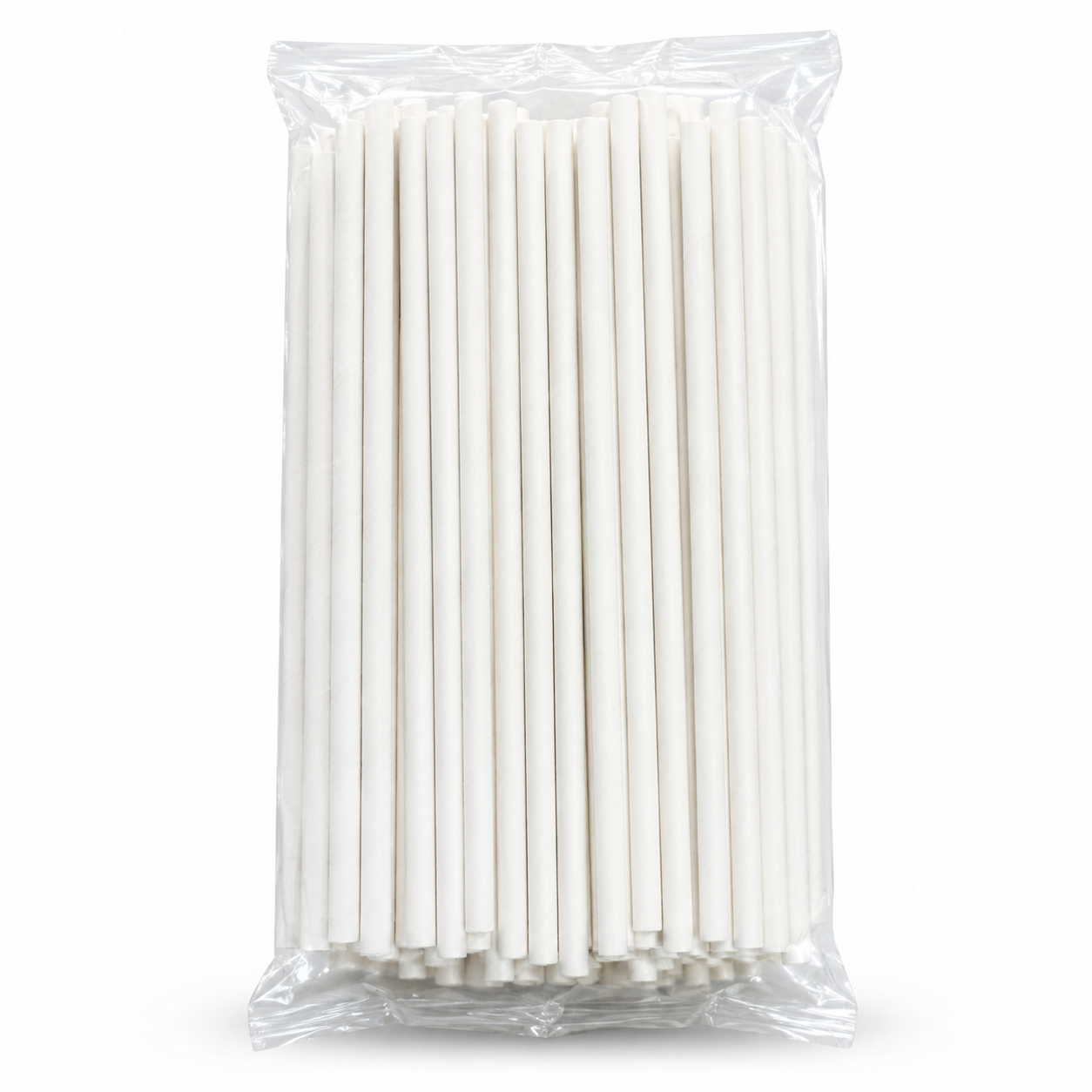Paper Straw 6MM -White.
